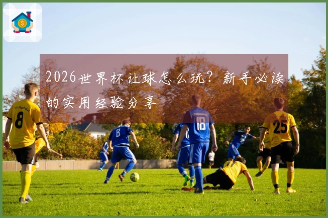 2026世界杯让球怎么玩？新手必读的实用经验分享
