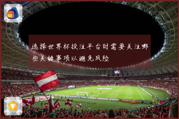 选择世界杯投注平台时需要关注哪些关键事项以避免风险