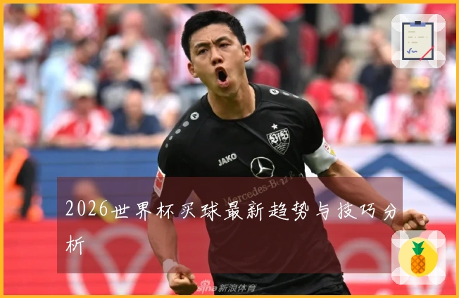 2026世界杯买球最新趋势与技巧分析