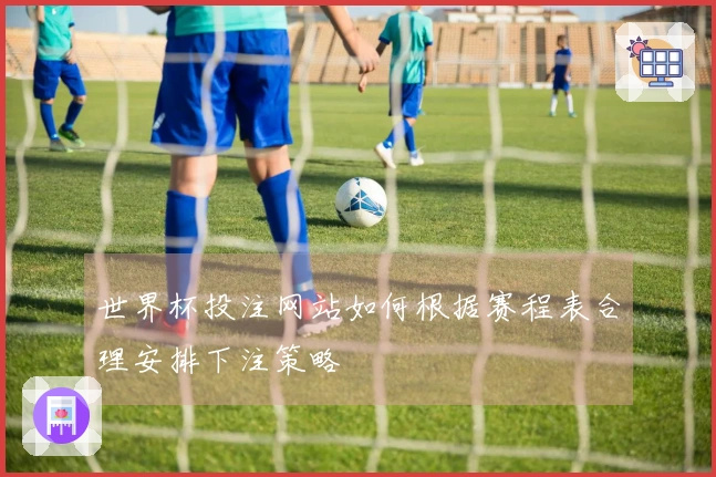 世界杯投注网站如何根据赛程表合理安排下注策略
